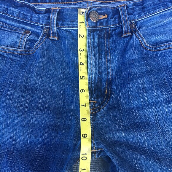 American Eagle Jeans Mens Size 33 Original Straight Lightly Distressed - Picture 8 of 15